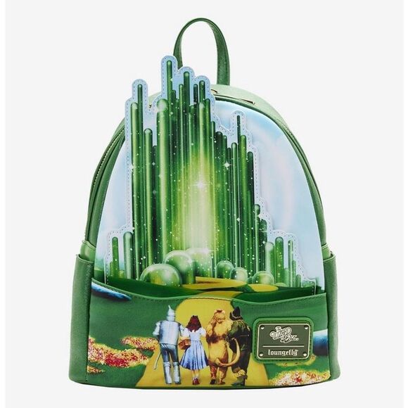 Loungefly Handbags - - Loungefly The Wizard of Oz Emerald City Glow in the Dark backpack